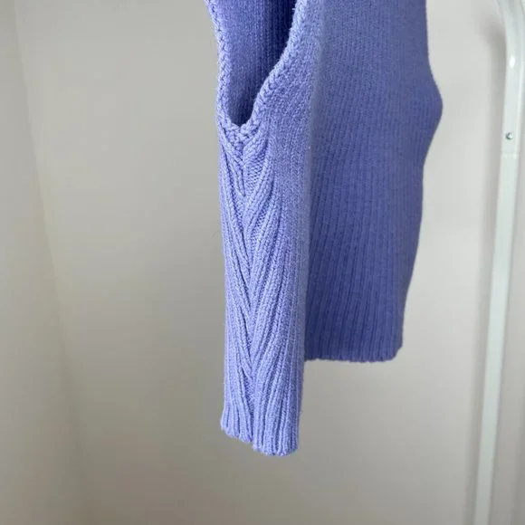 Los Angeles Apparel Heavy Knit Ribbed Crop Top - Picture 5 of 7